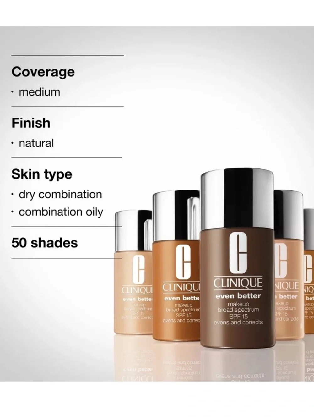 Clinique Even Better Makeup Broad Spectrum SPF 15 - WN 80 Tawnied Beige